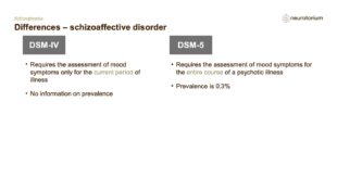 Schizophrenia – Definitions and Diagnosis – slide 67